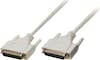 Valueline Valueline VLCP52100I30 3m Marfil cable paralelo
