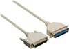 Valueline Valueline VLCP52200I20 2m Marfil cable paralelo