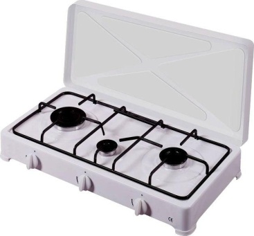 VitroKitchen Vitrokitchen 300BB Mesa Encimera de gas Blanco hob