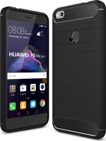 Compra German Tech Funda para Huawei P8 2017. Elite Carbon Negro | Phone House
