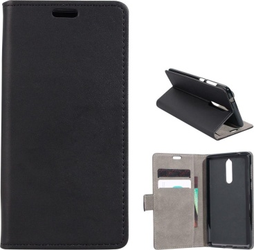 German Tech Funda libro para Nokia 8. Funci?n Soporte Color Ne