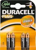 Duracell Duracell LR03 Plus 4-BL Alcalino 1.5V batería no-r