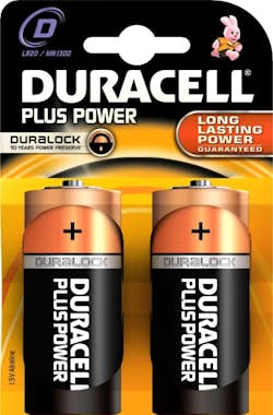 Duracell Duracell Plus Power Alcalino 1.5V batería no-recar