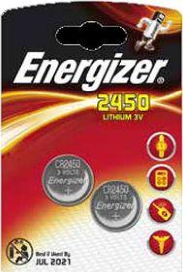 Energizer Energizer CR2450 Litio 3V batería no-recargable
