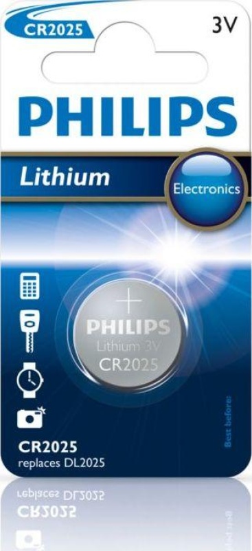 Philips Philips Minicells Batería CR2025/01B