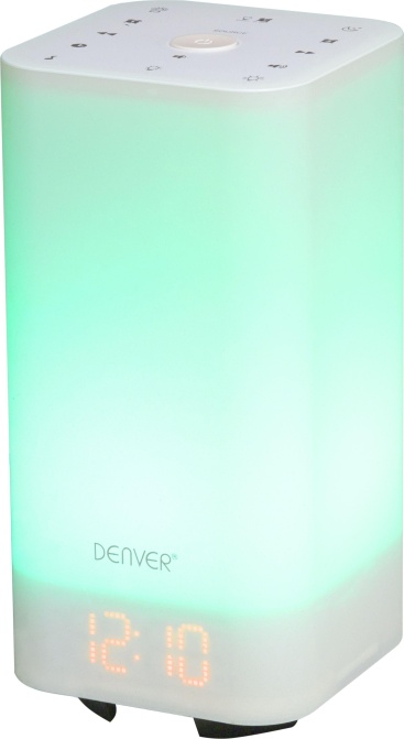 Denver Denver Electronics CRL-320 Reloj Digital Blanco ra