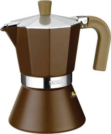 Monix M670006 Marrón cafetera italiana