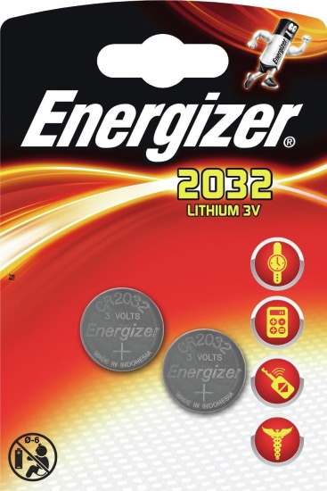 Energizer CR2032 FSB Litio 3V batería no-recargabl