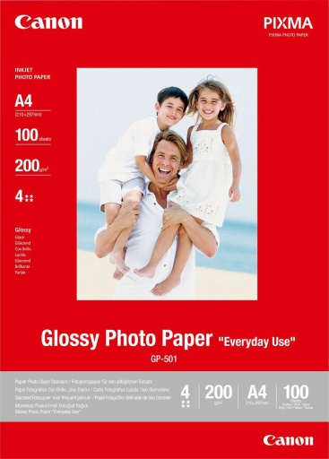 Canon Canon GP-501 A4 Brillo papel fotográfico