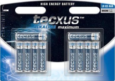 Tecxus LR03 10-BL Alcalino 1.5V batería no-recarga