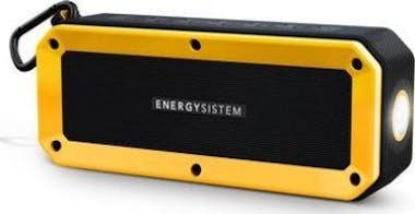 Energy Sistem Outdoor box bike altavoz bluetooth negroamarillo 10 w amarillo inalambrico con soporte de bicicleta microsd radio fm linterna resistente agua color y prueba golpes