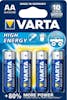 Varta Varta High Energy AA Alcalino 1.5V batería no-reca