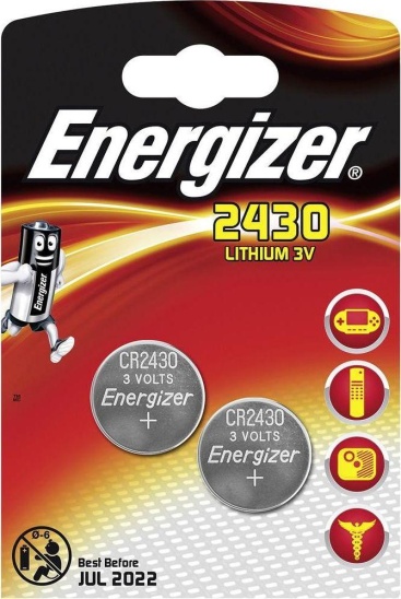 Energizer Energizer CR2430 Litio 3V batería no-recargable