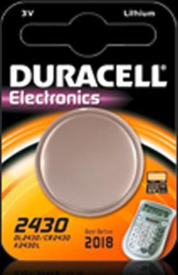 Duracell CR2430 D 1-BL (DL 2430) Litio 3V batería