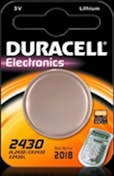 Duracell Duracell CR2430 D 1-BL (DL 2430) Litio 3V batería