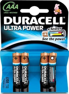 Duracell Duracell AAA Ultra Power (4pcs) Alcalino 1.5V bate