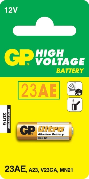 GP Batteries High Voltage 23A Alcalino 12V batería