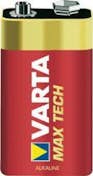 Varta Varta MAX TECH Alkaline 9V Alcalino 9V batería no-