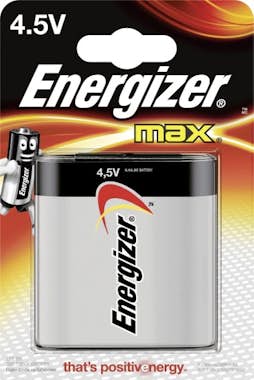 Pila Recargable Energizer e300116200 max pack de 1 45v larga para uso cotidiano sin sulfatación y 10 años vida 4.5v