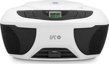 SPC SPC Boombox Reproductor de CD Negro/Blanco 4500B