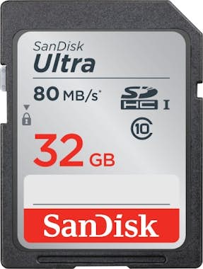 SanDisk Sandisk Ultra 32GB SDHC UHS-I Clase 10 memoria fla