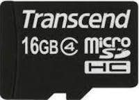 Transcend Transcend TS16GUSDC4 16GB MicroSDHC Clase 4 memori