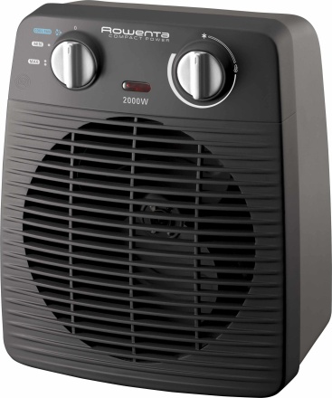 Rowenta Classic Interior Negro Ventilador