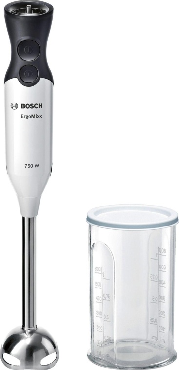 Bosch MSM67110W Batidora de inmersión 750W Negro,