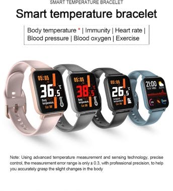Generic Smartwatch Lkstech® Unisex Con Control De Temperat