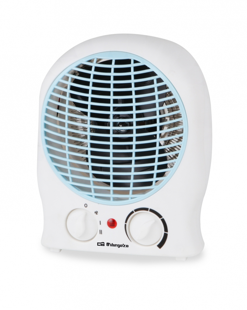 Calefactor Orbegozo Fh5525 5525 interior blanco 2000w ventilador 2000 2 niveles de potencia aire calor
