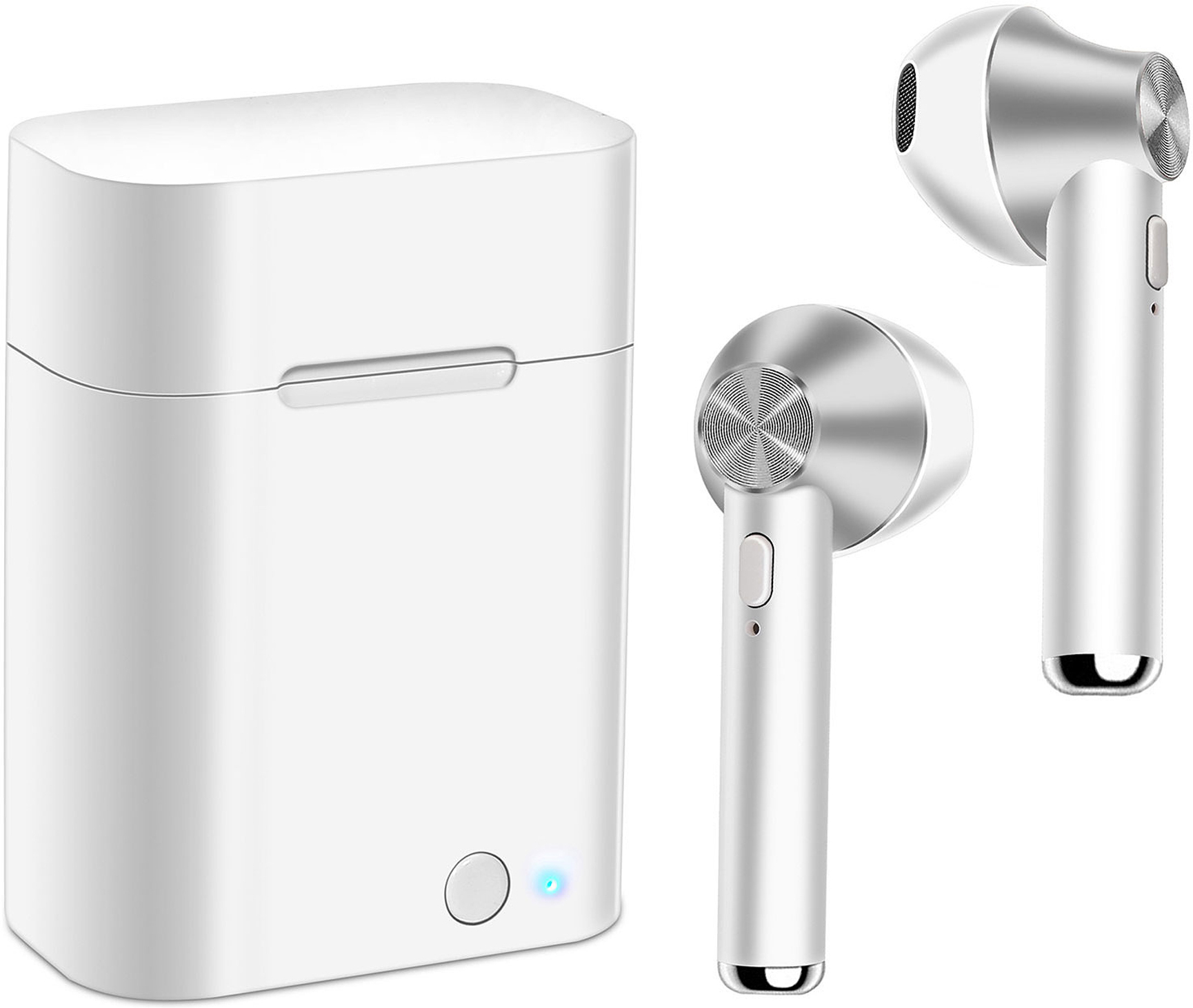 Akashi AKASHI ALTSILEARB EARBUDS WIRELESS BLANCO PLATA AU