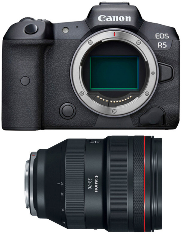 Canon EOS R5 + RF 28-70mm f/2L USM | 2 años de garantía
