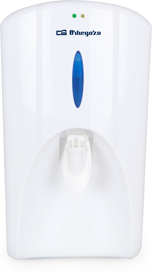 Dispensador Agua Orbegozo da 5650 filtro hasta 150 litros 65 w display digital para purificar el total 8 y refrigerada 0.8