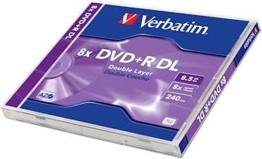 Verbatim Verbatim 43540 DVD en blanco 8,5 GB DVD+R 1 pieza(