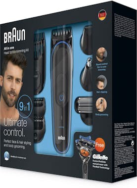 Braun Braun MGK3980 depiladora para la barba Mojado y se
