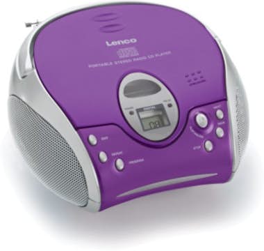 Lenco Lenco SCD-24 Reproductor de CD portátil Púrpura, P