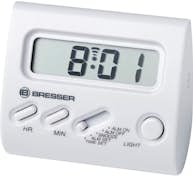 Bresser Despertador Yo-Yo con Pantalla LCD - blanco