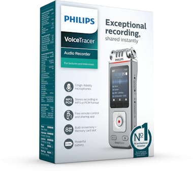 Philips Philips Voice Tracer DVT4110/00 dictáfono Tarjeta