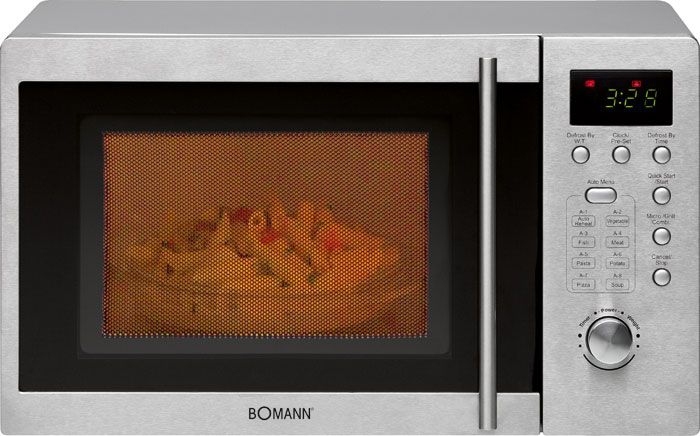 Bomann Bomann MWG 2211 U CB 20 L 800 W Acero inoxidable