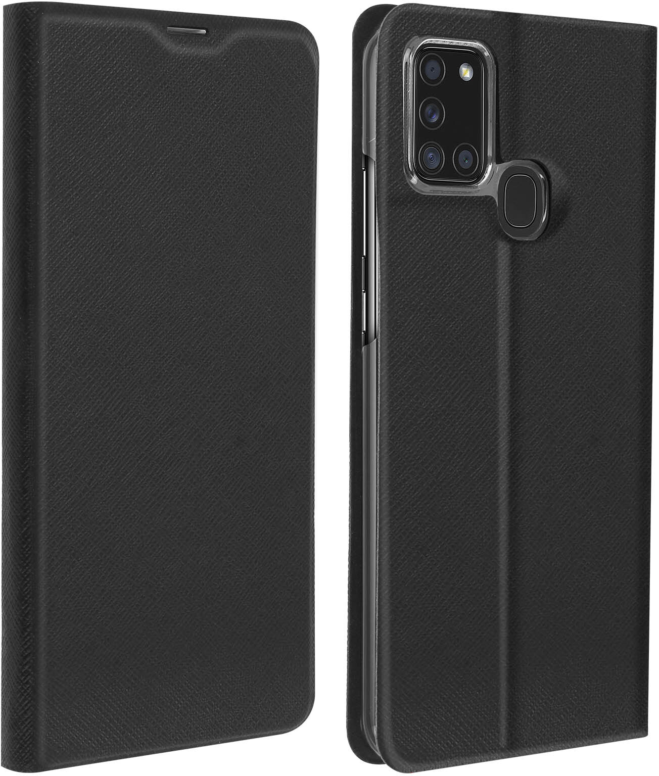 Funda Galaxy A21s Tarjetero Función Soporte Soft Touch de Bigben