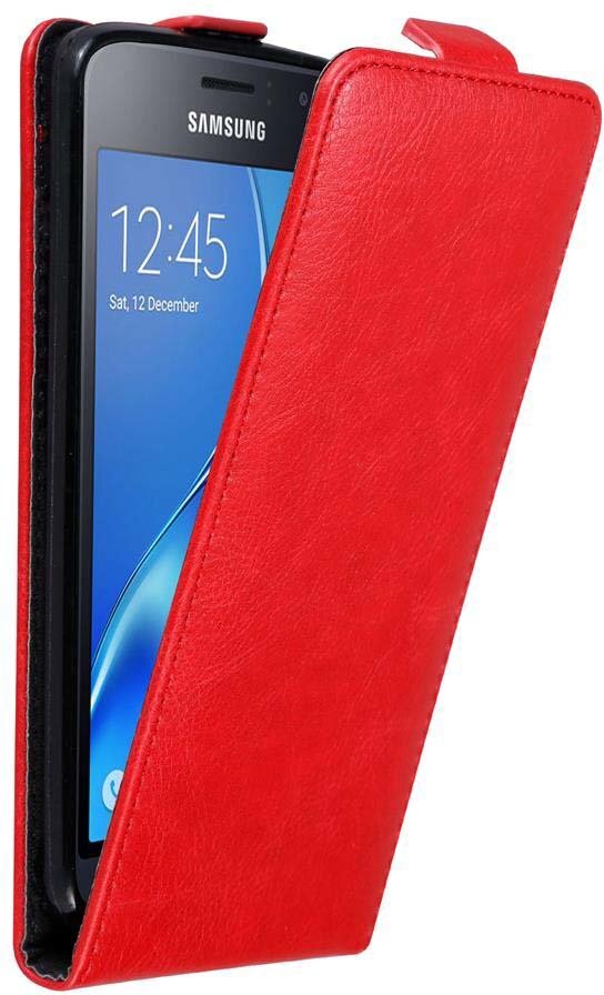 Cadorabo Funda para Samsung Galaxy J1 2016 in ROJO MANZANA