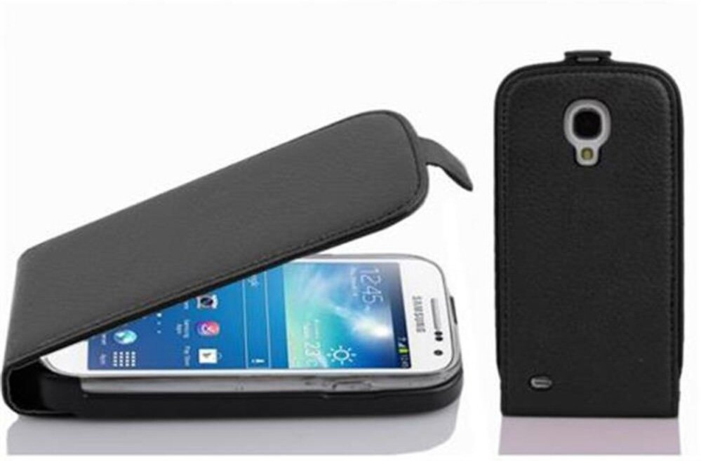 Cadorabo Funda para Samsung Galaxy S4 MINI in NEGRO oXIDO -