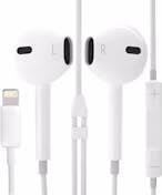 Cool Auriculares Blancos Stereo Con Micro iPHONE 7 / 8