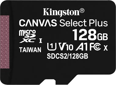 Kingston Canvas Select Plus Tarjeta microSD 128GB