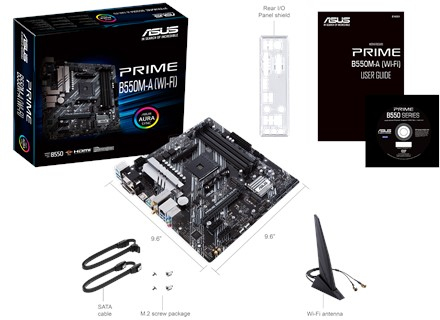 Asus ASUS PRIME B550M-A Zócalo AM4 micro ATX AMD B550