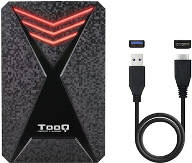 Tooq TooQ TQE-2550RGB caja para disco duro externo 2.5"