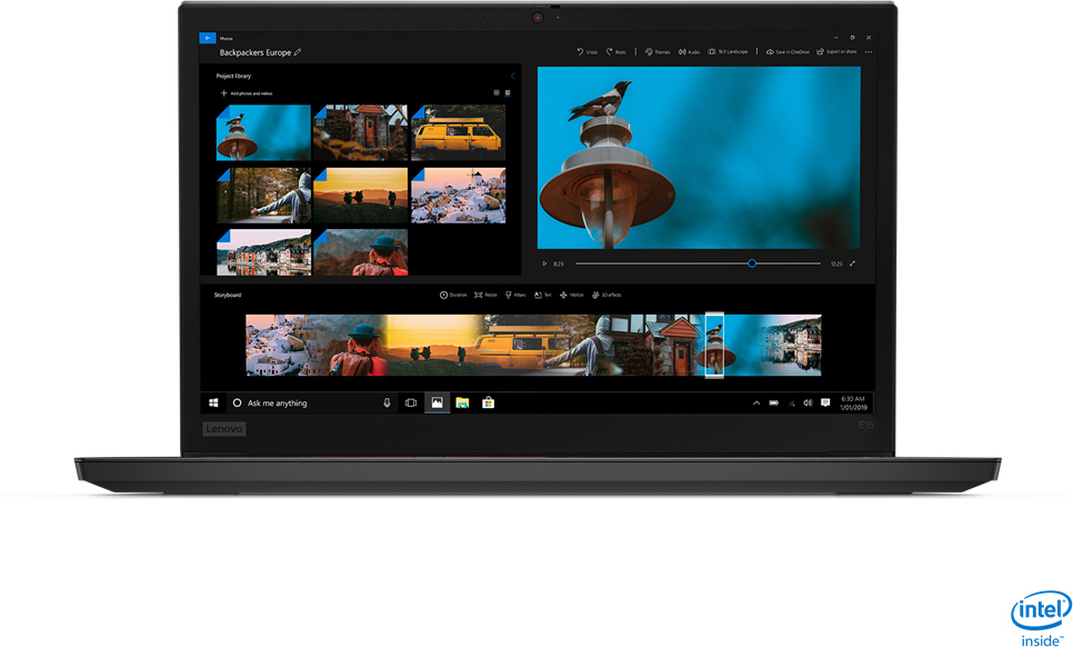 Lenovo Lenovo ThinkPad E15 Portátil Negro 39,6 cm (15.6""