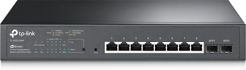 TP-Link TP-LINK TL-SG2210MP switch Gigabit Ethernet (10/10