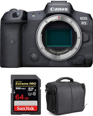 Canon EOS R5 Cuerpo + SanDisk 64GB Extreme PRO UHS-II SD
