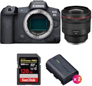 Canon EOS R5 + RF 85mm f/1.2L USM + SanDisk 128GB Extrem
